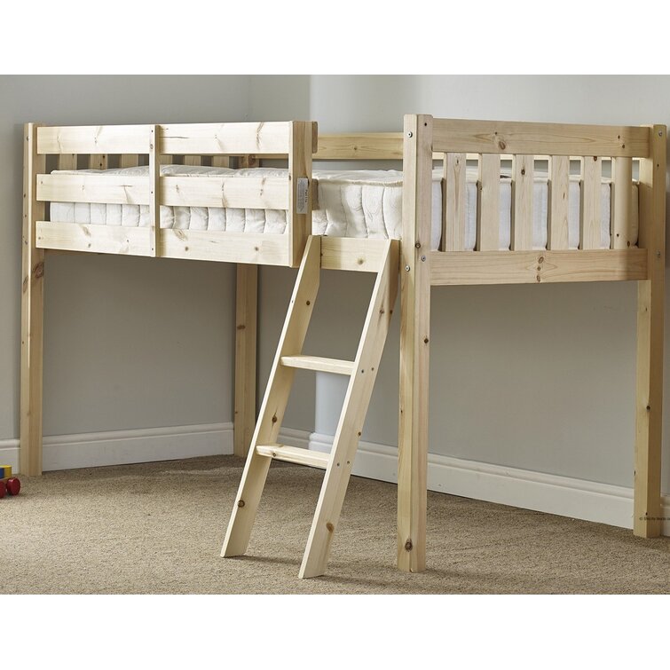 Symple Stuff Wybrone European Single Mid Sleeper Bed & Reviews